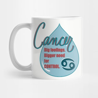 Cancer Zodiac Tee Mug